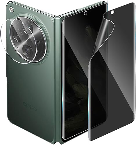 MOOISVS Paquete de 2 + 2 protectores de pantalla de privacidad flexibles para OnePlus (no vidrio templado) (2 paquetes) + protector de pantalla de