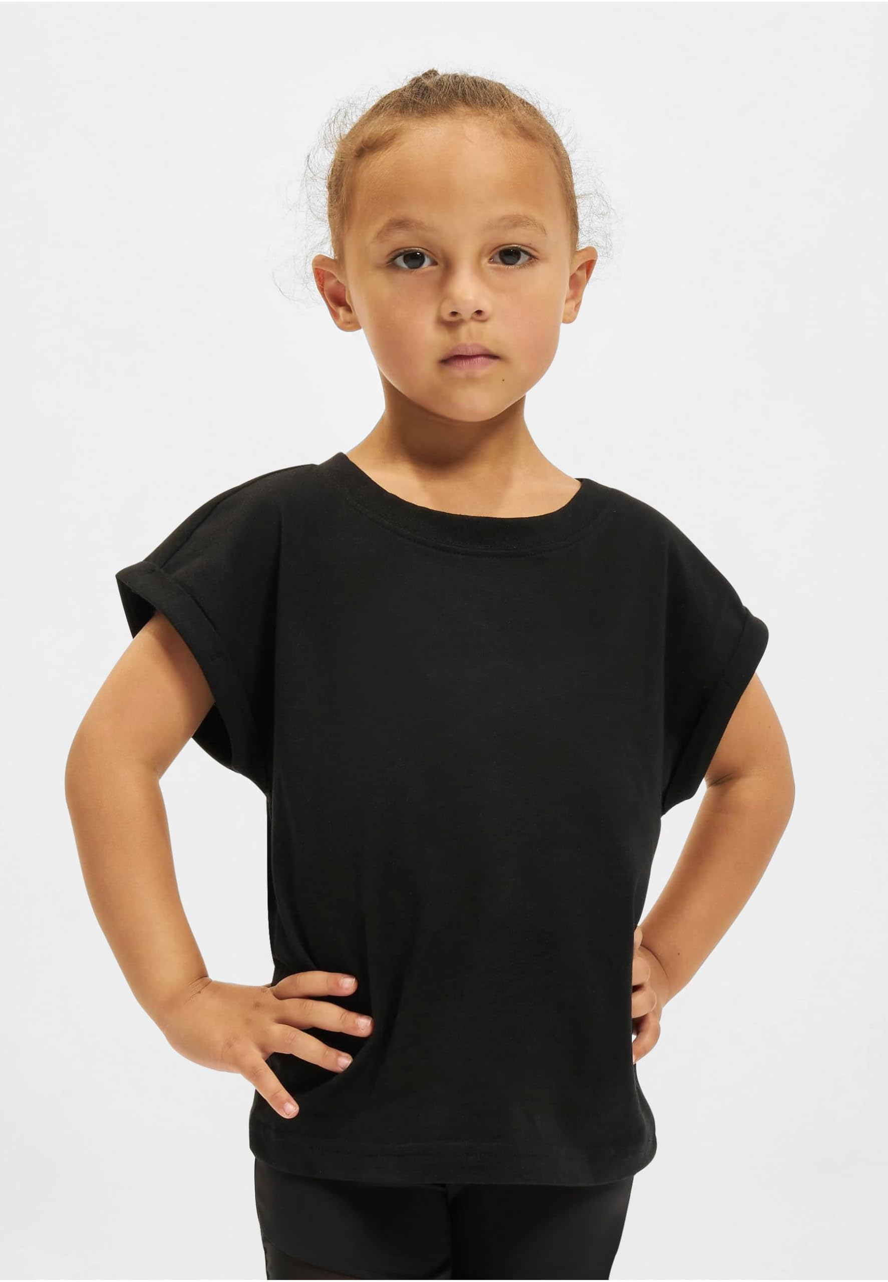 Urban Classics Koszulka Dziewczynki Girls Organic Extended Shoulder Tee