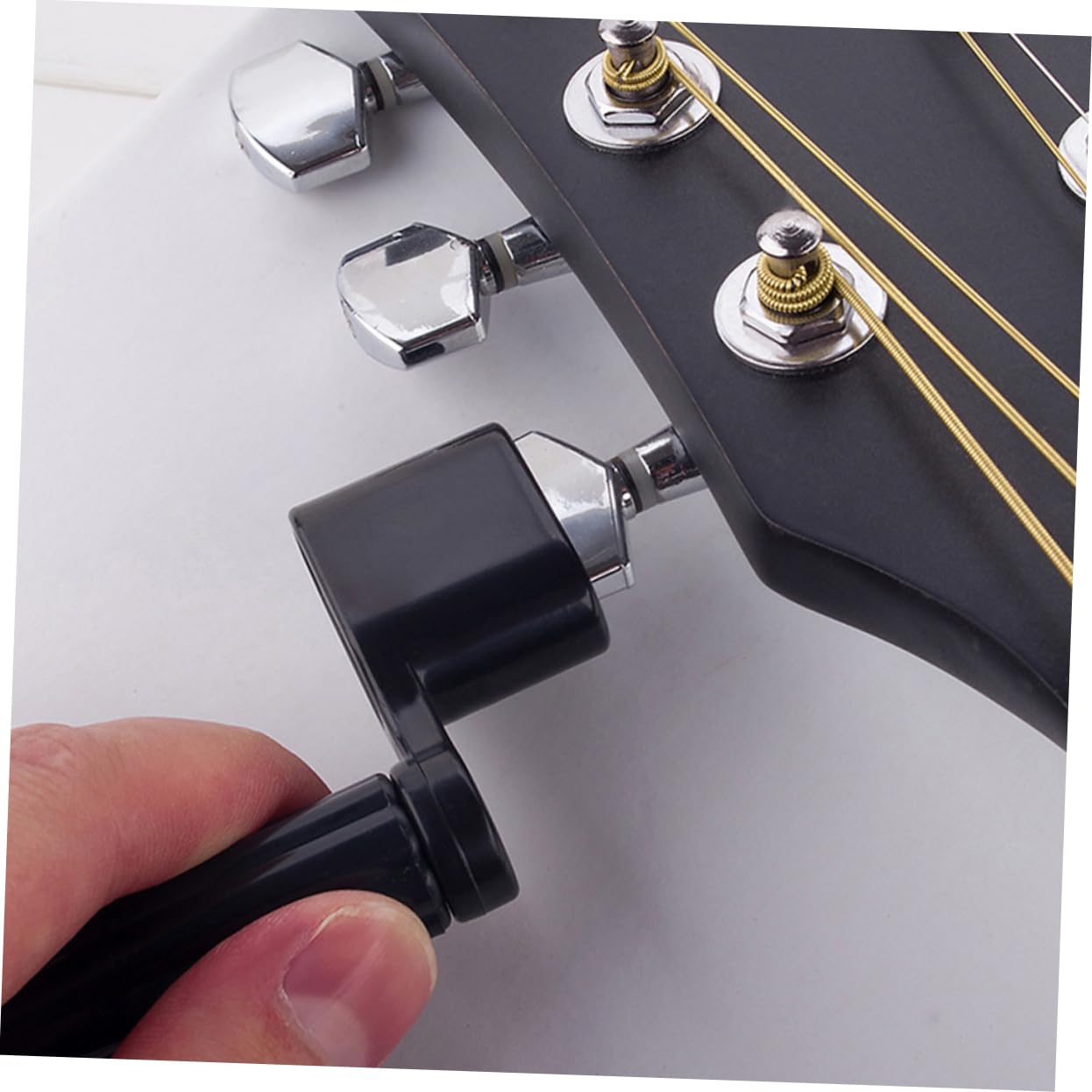 LIOOBO 3pcs Guitar Peg Winder Multi Functional String Winder Tool for Acoustic Electric Guitars Replacement for Beginners Professionals