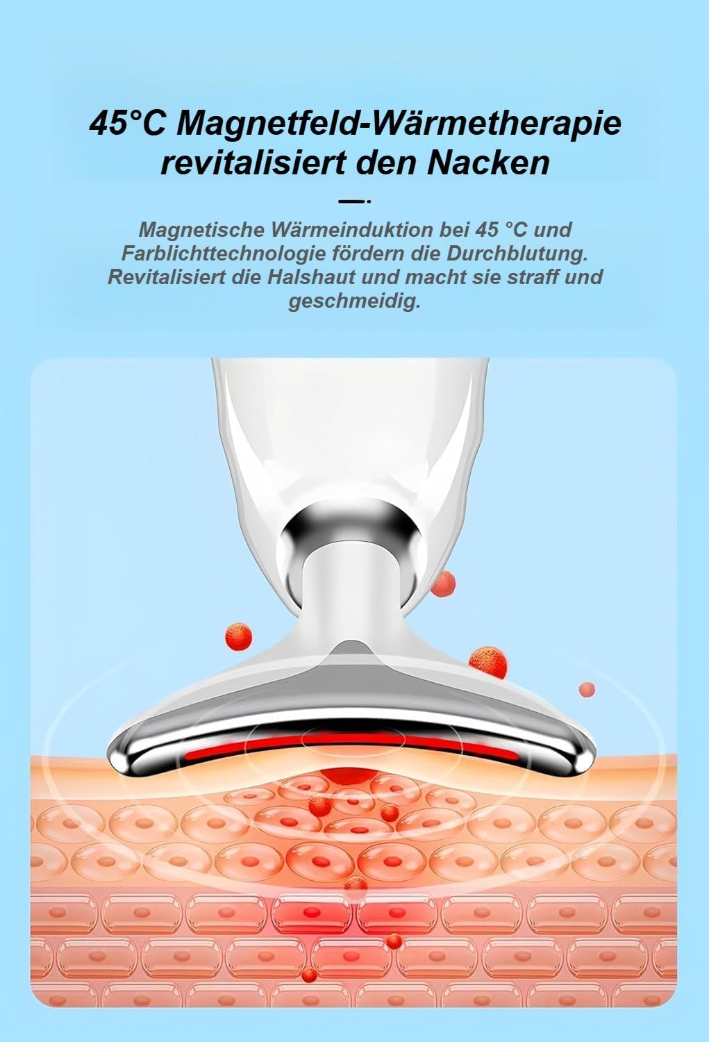 Oreni Sculptura Gesichtsmassagegerät,mit Heizfunktion,Lifting & Gesichtsstraffung,Gesichtspflege, Faltenreduktion, Anti-Aging (Grün)