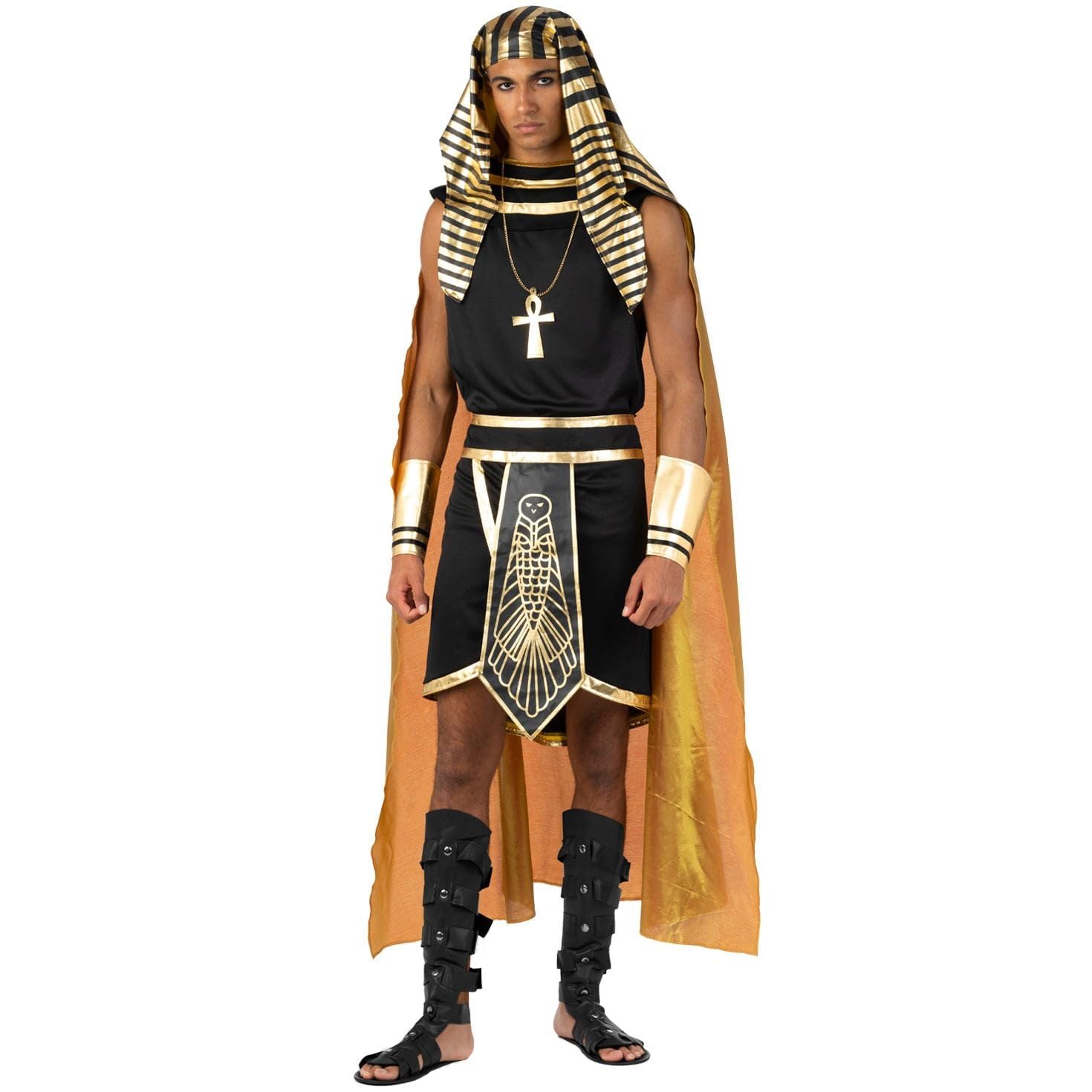 Morph Deguisement Egyptien Homme Costume Déguisement Pharaon Adulte Halloween