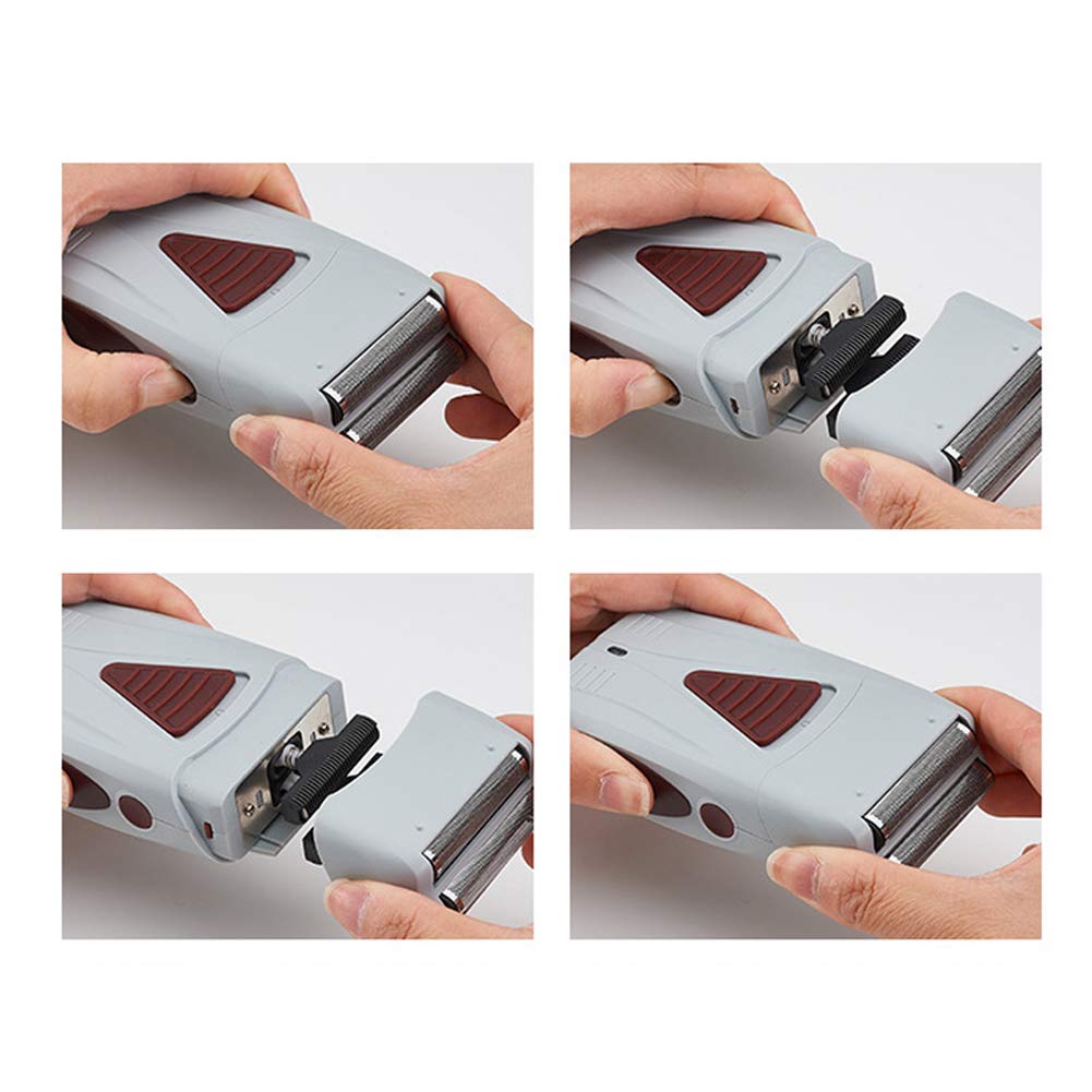 Taglia barba elettrico Rasoio capelli Taglia capelli per uomo Tagliacapelli uomo Strumento per toelettatura per barba e baffi, caredy rasoio, ricaricabile tramite USB