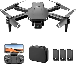 Wemay Drone S68 RC com Câmera 4K Wifi FPV Drone Mini Brinquedo Quadcóptero Dobrável para Crianças com Controle do Sensor de Gravidade Modo sem Cabeça Gesto Foto Vídeo Função
