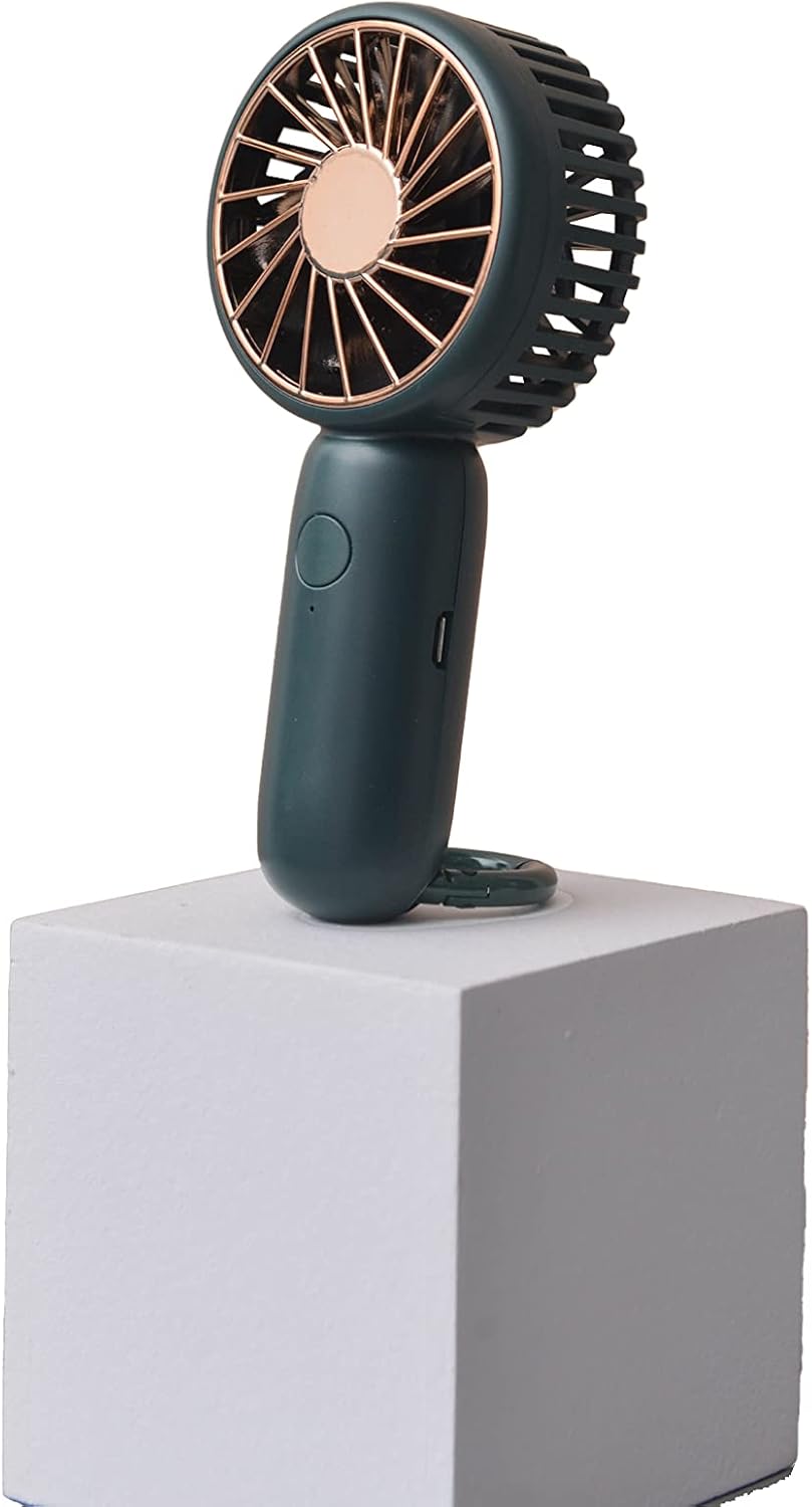 Handheld Cooling Fan with Hang Buckle, 3 Speed Adjustable