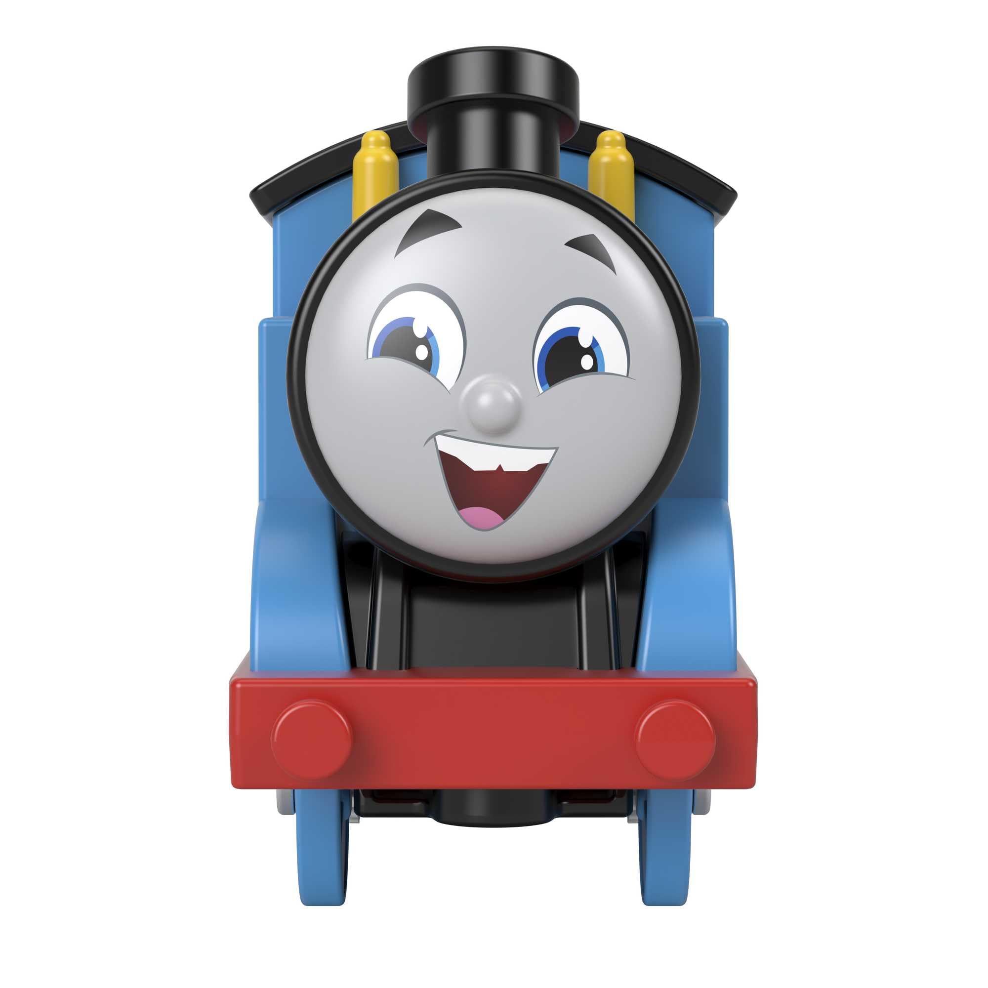 Fisher-Price Thomas & Friends Fisher-Price Thomas et ses Amis Locomotive à tirer aux couleurs de Thomas, avec espace de rangement, la locomotive bleue n° 1, Jouet Enfant, Dès 2 ans, HHN32