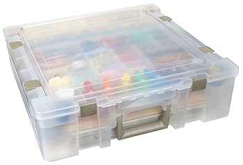 【シュリンク付き】アートコレクション10BOX② Amazon.com: ArtBin 6981AB Super Satchel Deluxe Divided Base