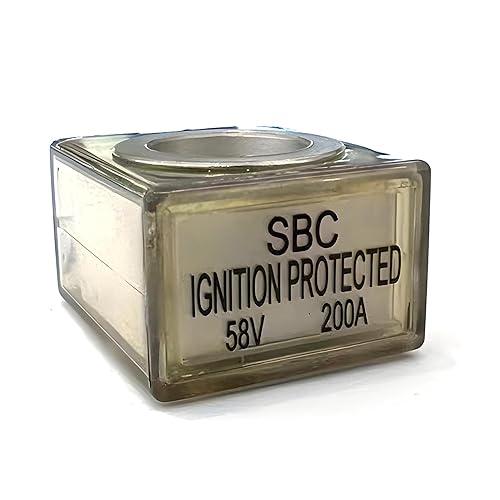 Miniatura 14 de South Bend Components Paquete combinado de fusible de batería de 250 A (MRBF) y bloque de terminales, 58 V CC máximo, IP66, protección contra