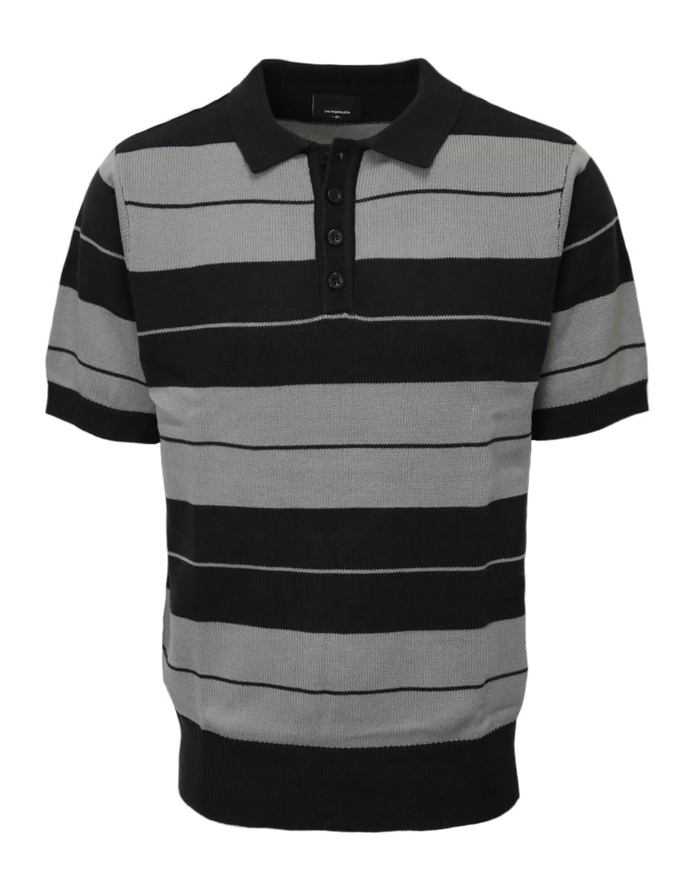 URBANJ Men's Charlie Brown Polo Shirt Short Sleeve Midweight Knit Shirts