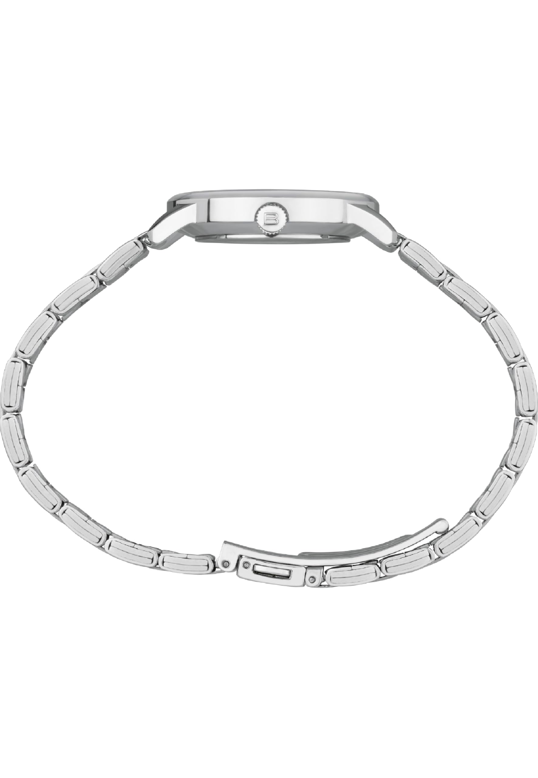 Breil, Collezione Lucille, Orologio Donna Elegante in Acciaio, Lunghezza Regolabile 13.5-19cm, Chiusura Déployante con Pulsanti, Cassa 29.5mm