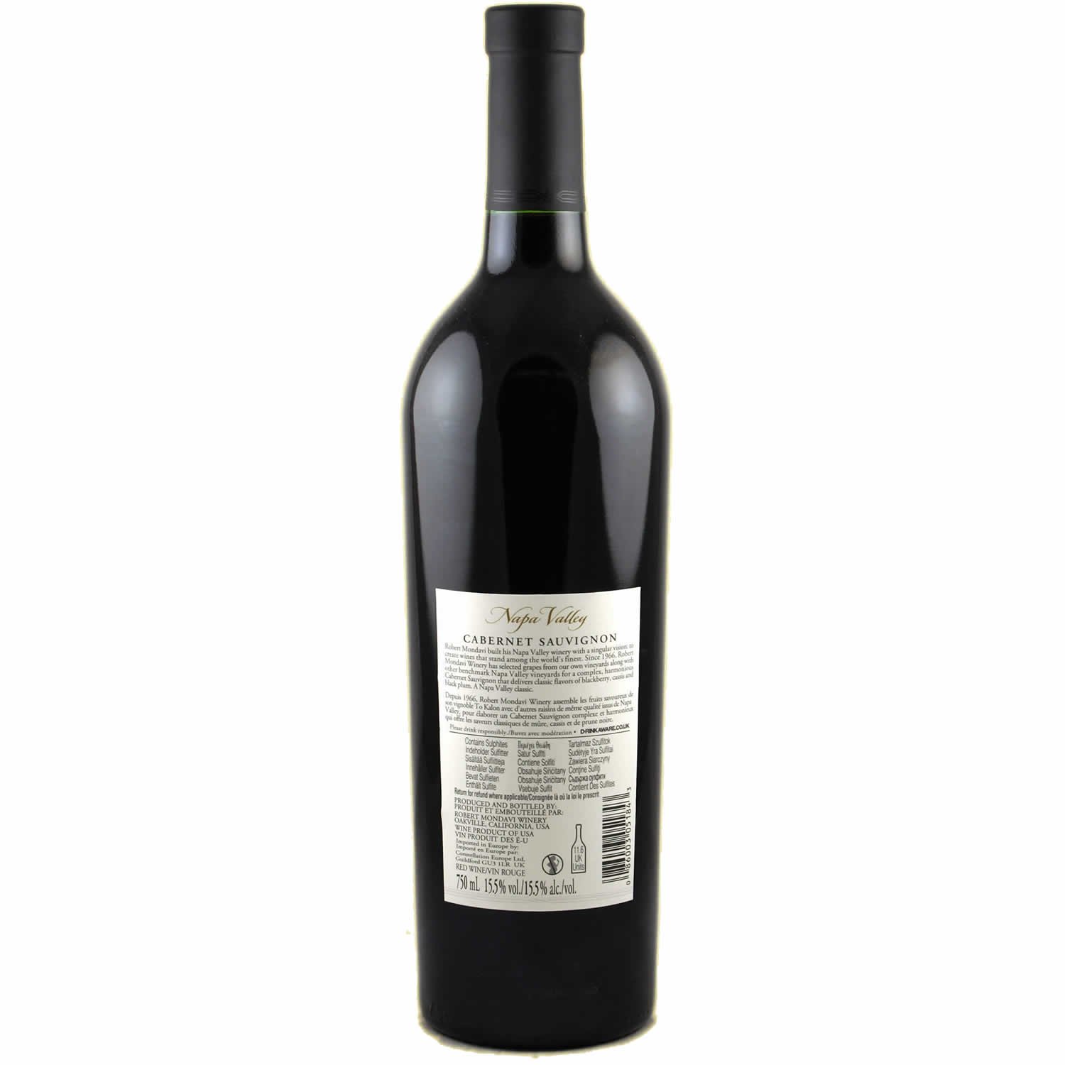 ワイン Robert Mondavi Napa Valley 750ml Vinho Robert Mondavi Napa Valley Cabernet Sauvignon 750ml | Amazon