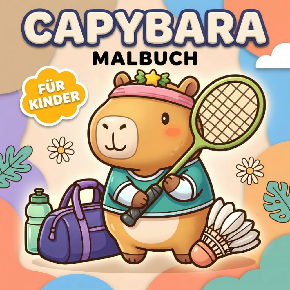 Capybara Malbuch Für Kinder: Über 60 Süße Und Lustige Motive Zum Ausmalen Und Entspannen, Ein Perfektes Geschenk An Jungen, Mädchen Und Jugendliche