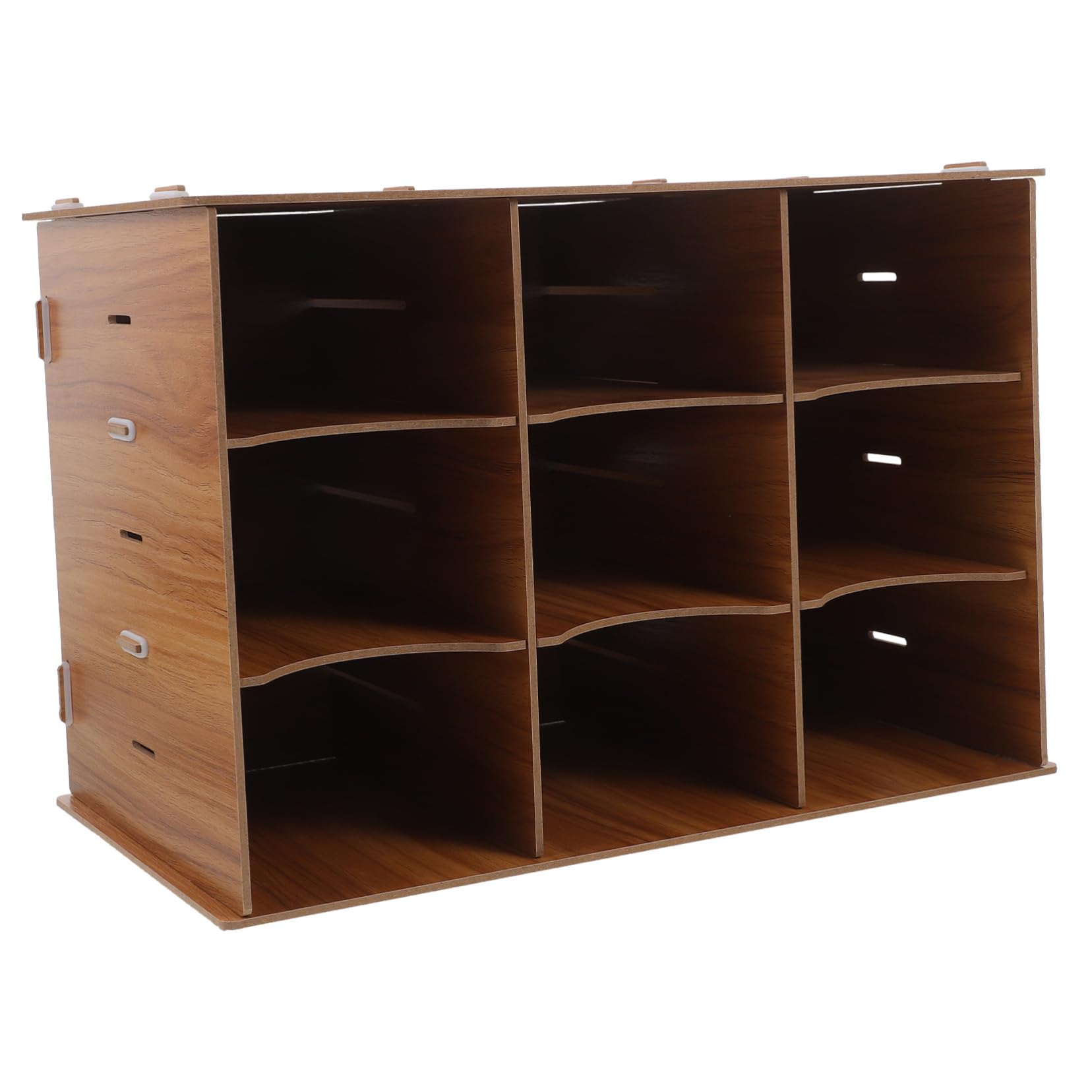LALAFINA Scatola Multi-funzionale Per Documenti Da Scrivania Organizer Ufficio Con Scomparti Perfetta Per Studio e Ufficio Struttura Robusta e Leggera