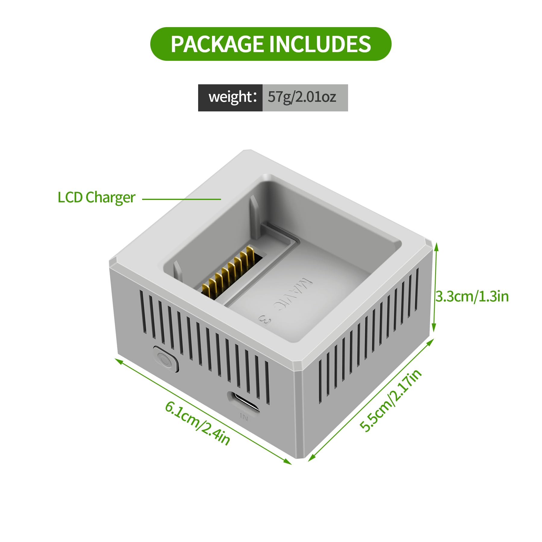LCD USB Akku Ladegerät für DJI Mavic 3 Pro/Cine/Classic Drohne,Akkuladestation Hub Zubehör