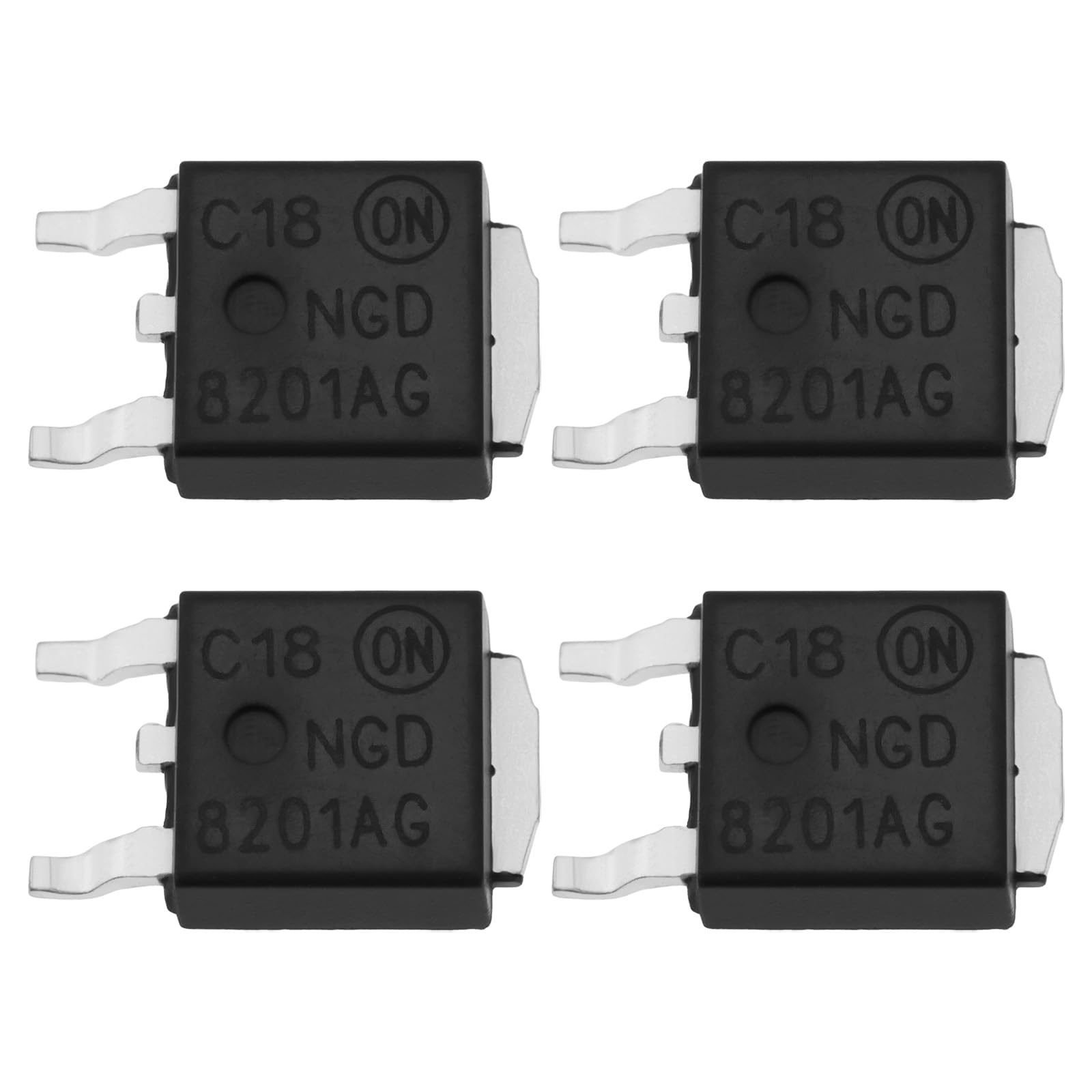 4 Pezzi NGD8201AG IC Chip TO-263 Circuito Integrato Per Lavori Di Circuiti Domestici Fai Da Te