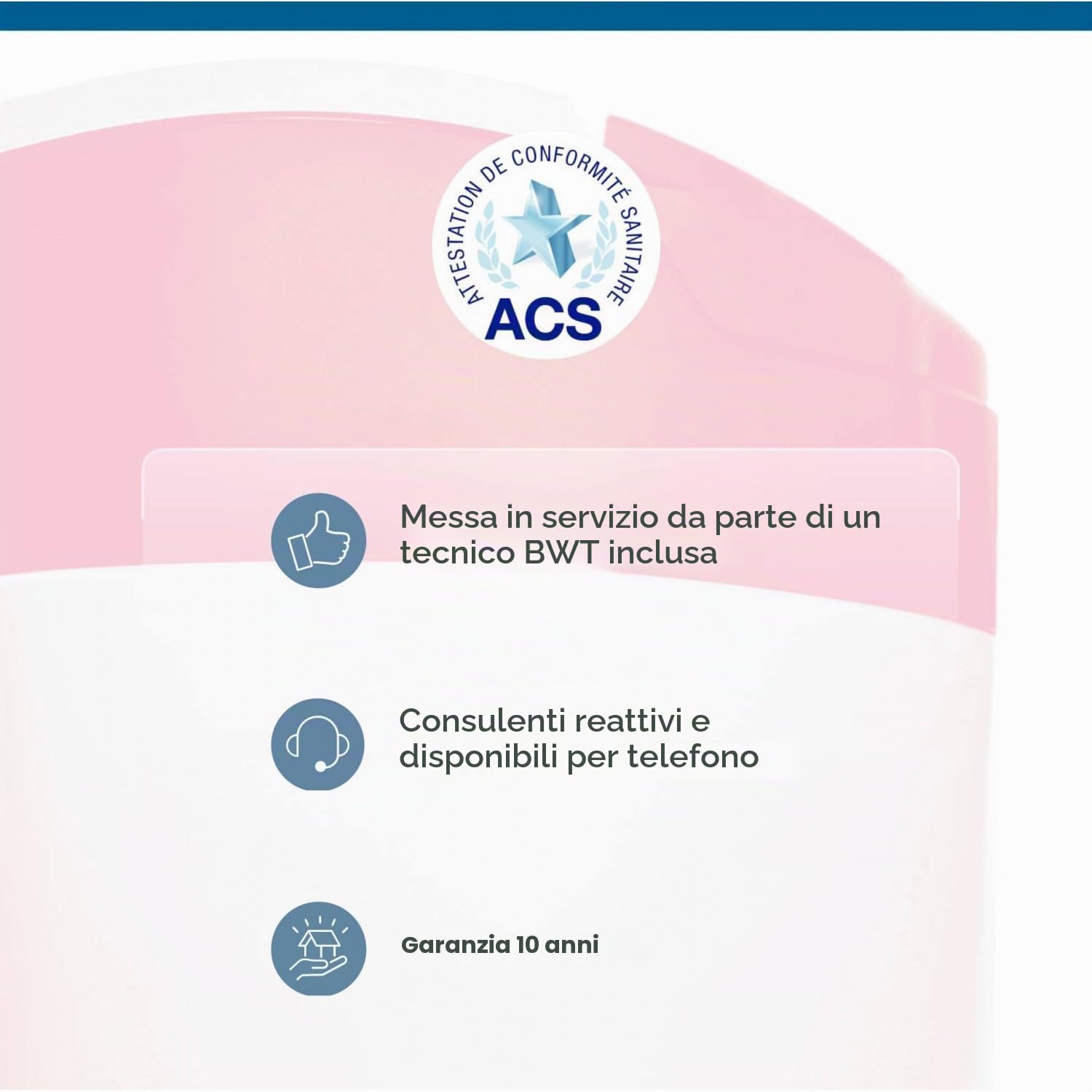 Addolcitore D'acqua Bwt Perla Silk L 20l Volumetrico Anticipato - 1-6 Persone