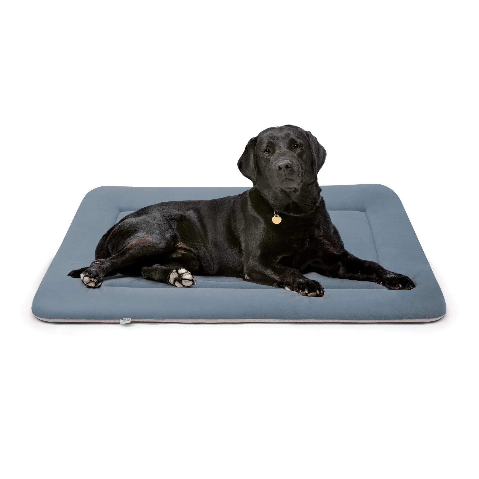 Hero Dog Large Dog Bed Crate Pad Mat Cute Paw Pet Beds for Dogs, 42-Inch Washable Dog Sleeping Mattress Kennel Pad with Anti Slip Bottom, Blue Grey L (B095K1DR25) Amazon Price History, Amazon Price Tracker