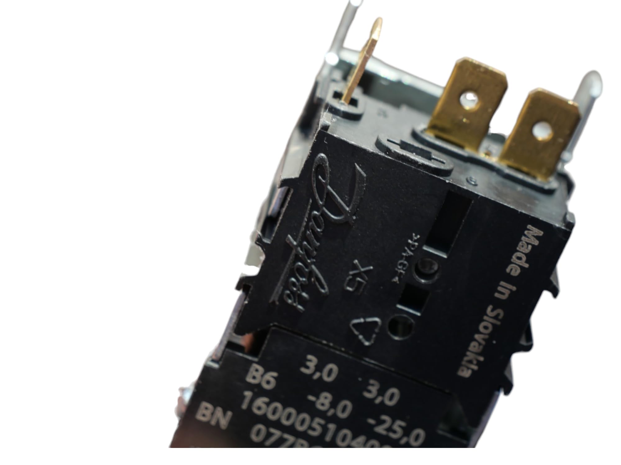 Danfoss 077B6037 - Termostato per frigorifero originale + 3/-25 +3/-8°C