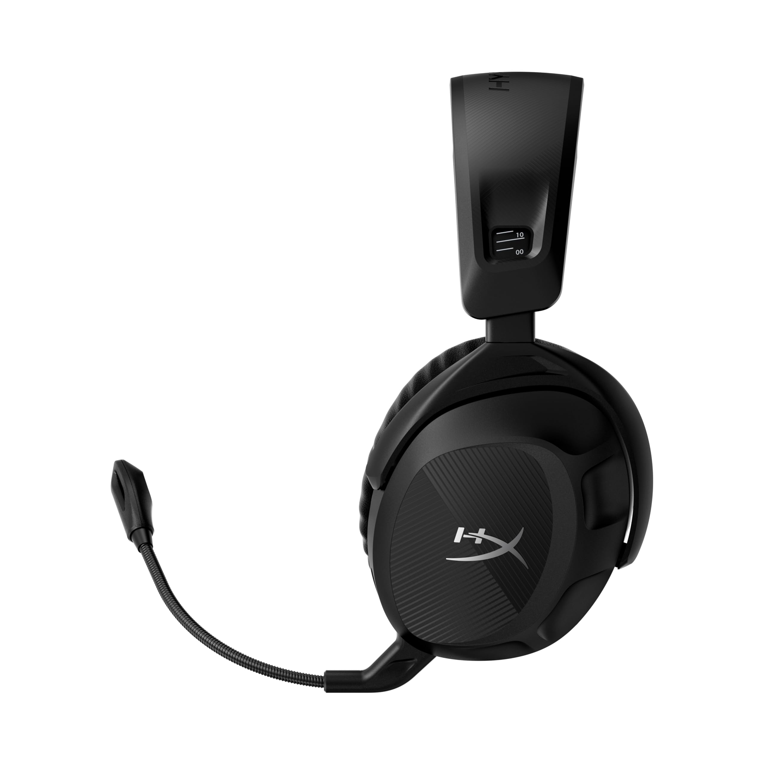 HyperX Cloud Stinger 2 - Casque de Jeu sans Fil - Compatible PC. Microphone pivotant avec Coupure Audio Automatique, Mousse à mémoire de Forme Confortable, 20 Heures Maximum d’autonomie
