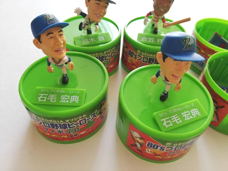 ジョージア オリジナルフィギュア ジョージアオリジナルフィギュア 6個セット※矢田亜希子 米倉涼子