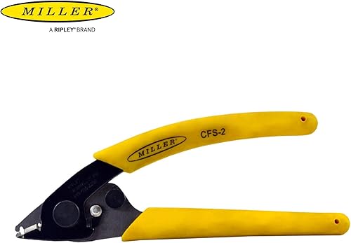 Miniatura 4 de Miller Pelacables de fibra óptica de doble orificio serie CFS-2, herramienta pelacables para técnicos de trabajo, electricistas e instaladores,