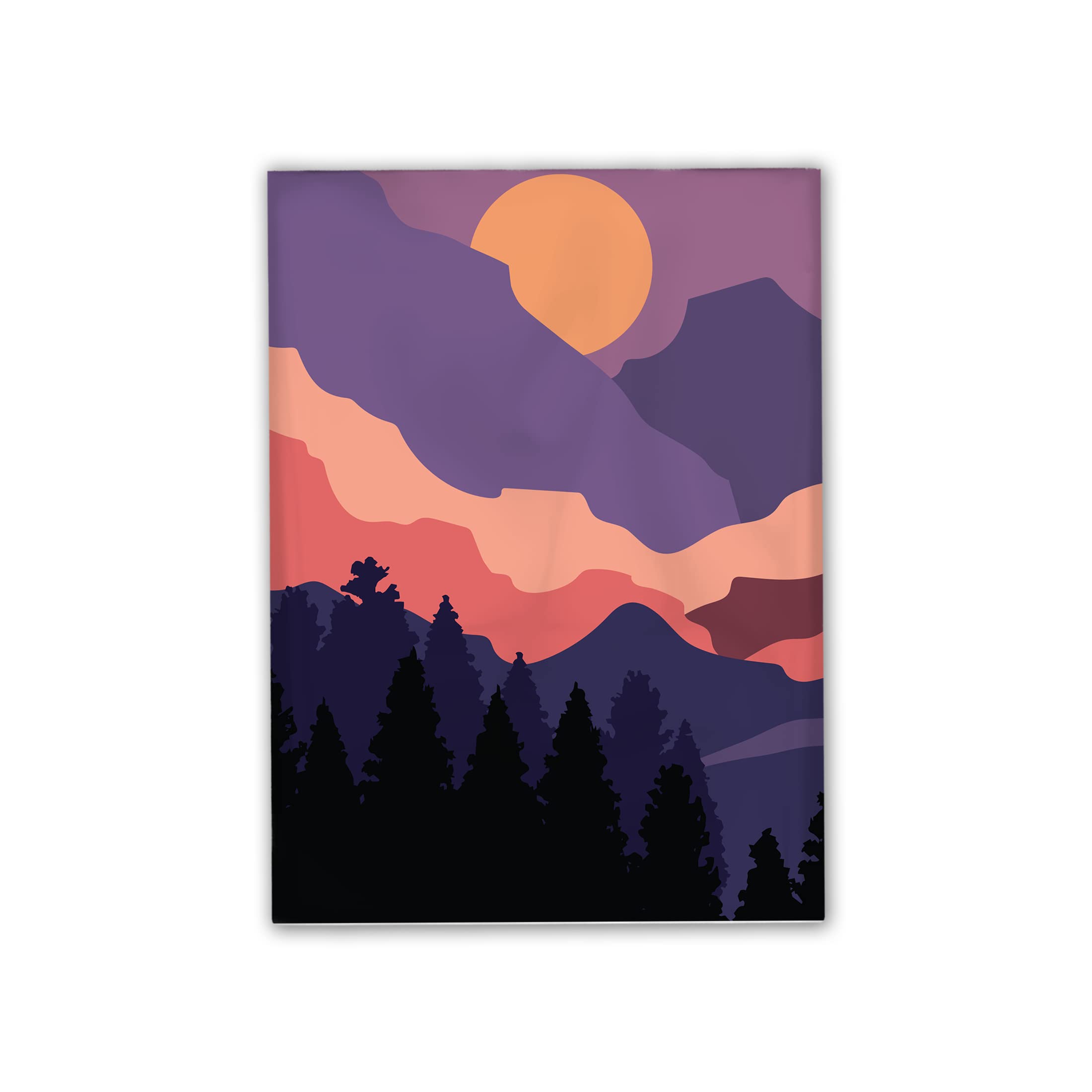 10 x 13 (100) sobres de polietileno de diseño de puesta de sol de montaña sobres impresos de alta calidad