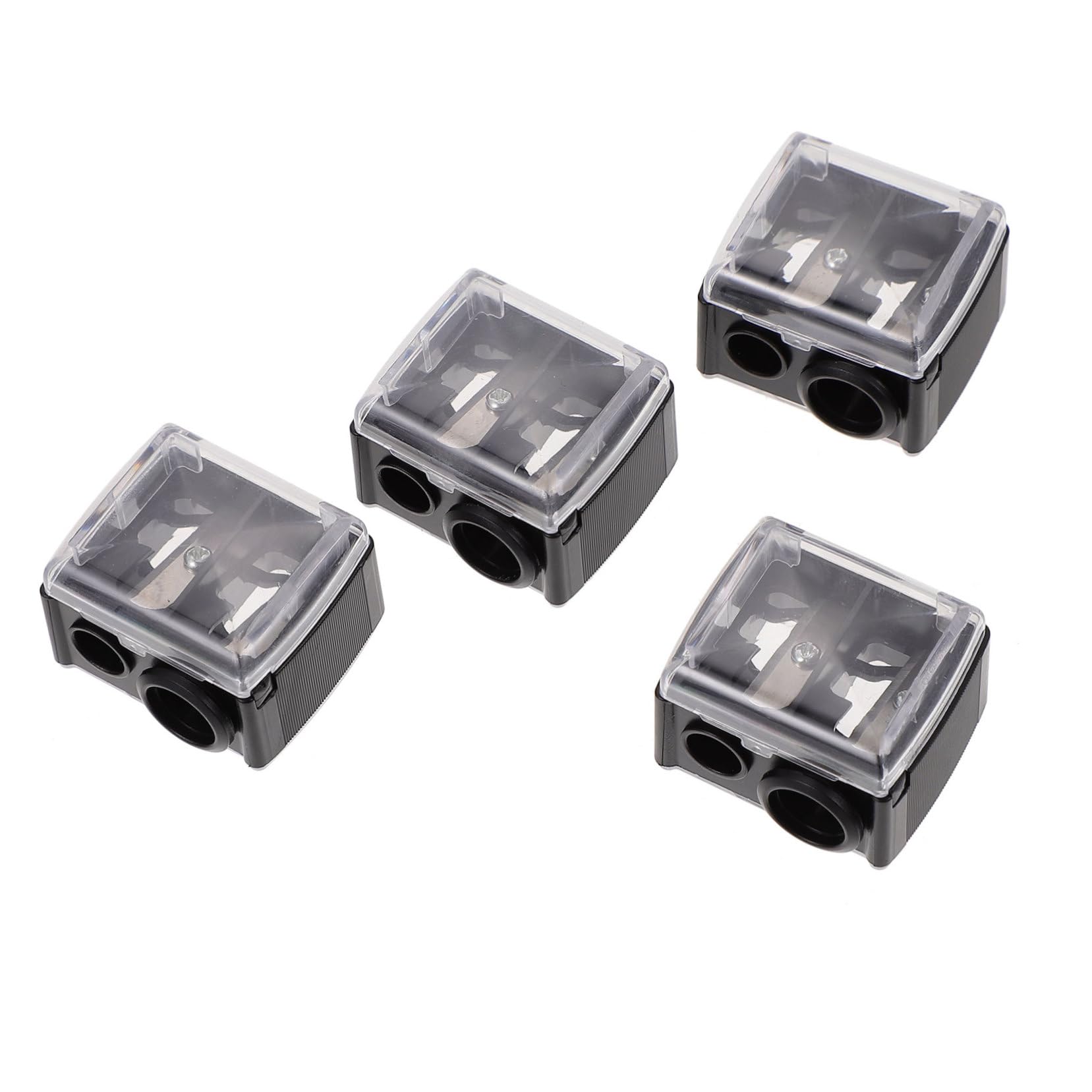 Housoutil Professional Makeup Pencil Sharpener Set Eyebrow Liner Sharpener Eyeliner Pencil Sharpener Makeup Pencil Sharpener Cosmetic Tool Makeup Tools