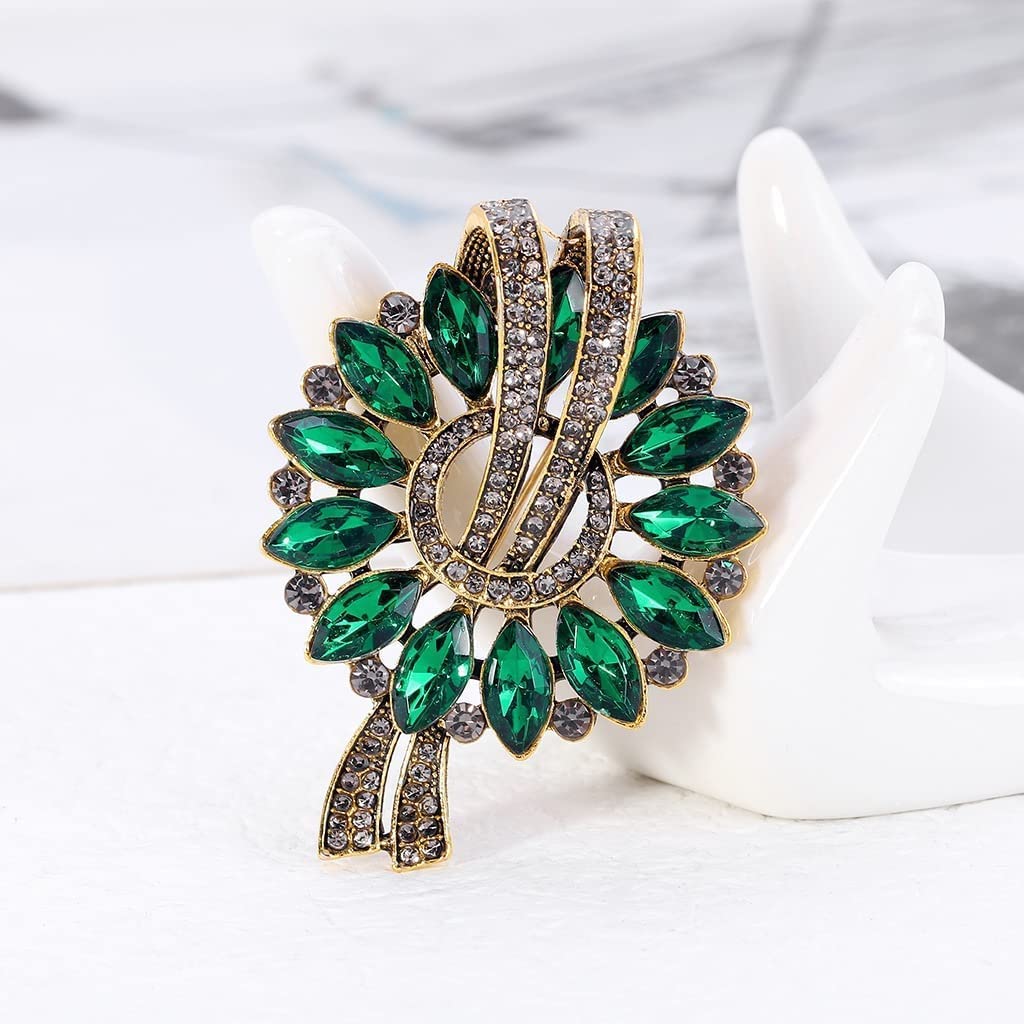 Broschen Legierung Mode Exquisite Brosche Blumenschmuck Anstecknadel Geschenk für Frauen Schalnadel Dekoration Zubehör Kragennadel
