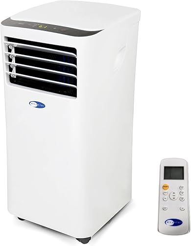 Whynter Aire acondicionado portátil de 10,000 BTU con deshumidificador y ventilador de refrigeración para habitaciones de 300 pies cuadrados,