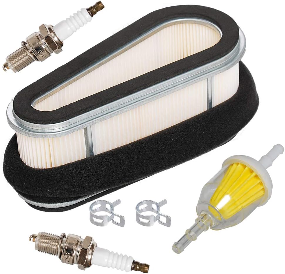 Carkio Air Filter Pre Cleaner Fuel Filter Spark Plug Tune Up Kit
