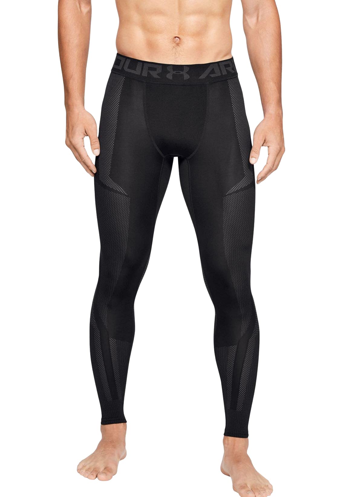 Under Armour Mens Project Rock Seamless Leggings Xxl Black