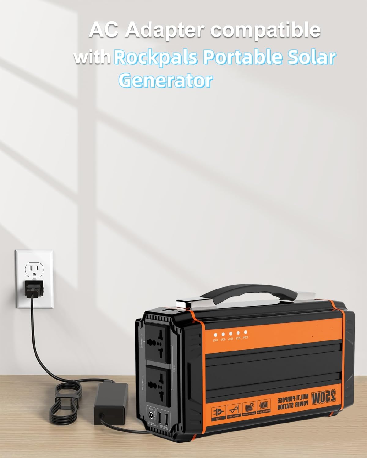 rockpals ポータブル電源64800mAh/240Wh 新品 ROCKPALS K36 64800mAh 240Wh ポータブル電源