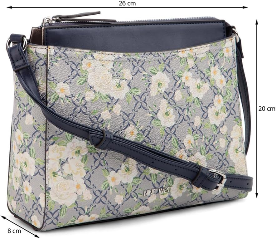 Nine West womens Bowie Mini Top Zip Crossbody - Image 5