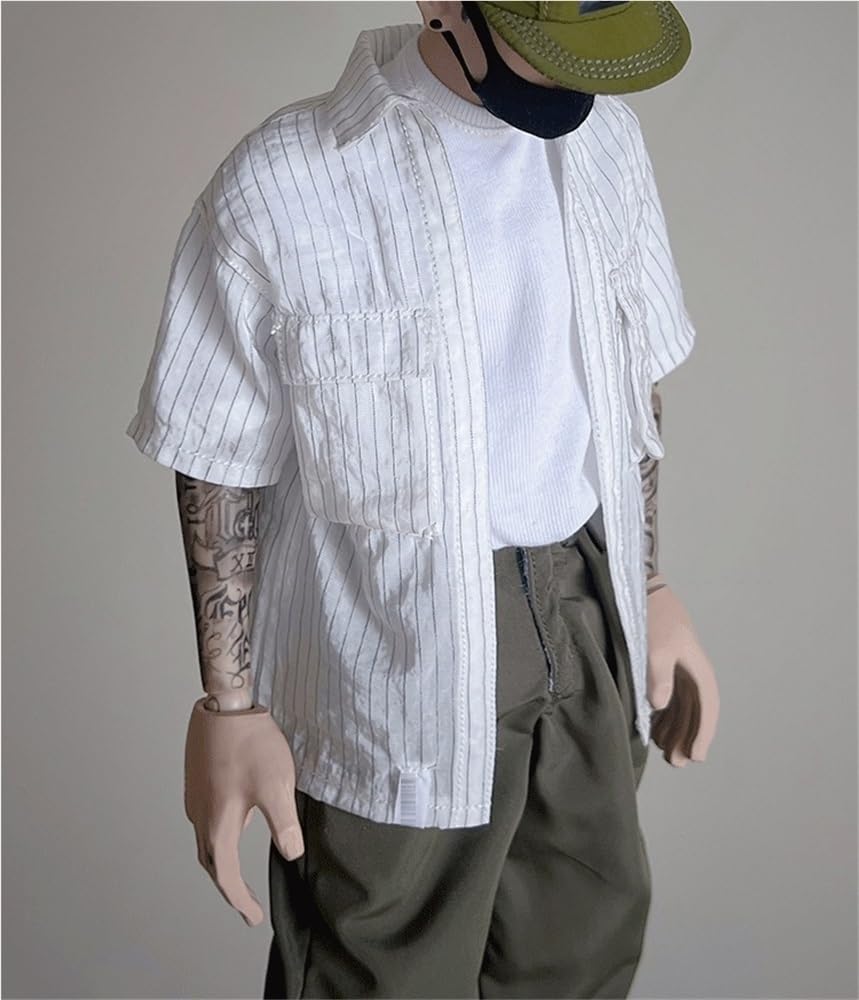 Chemise décontractée vêtement soldat 1/6 pour diorama urbain