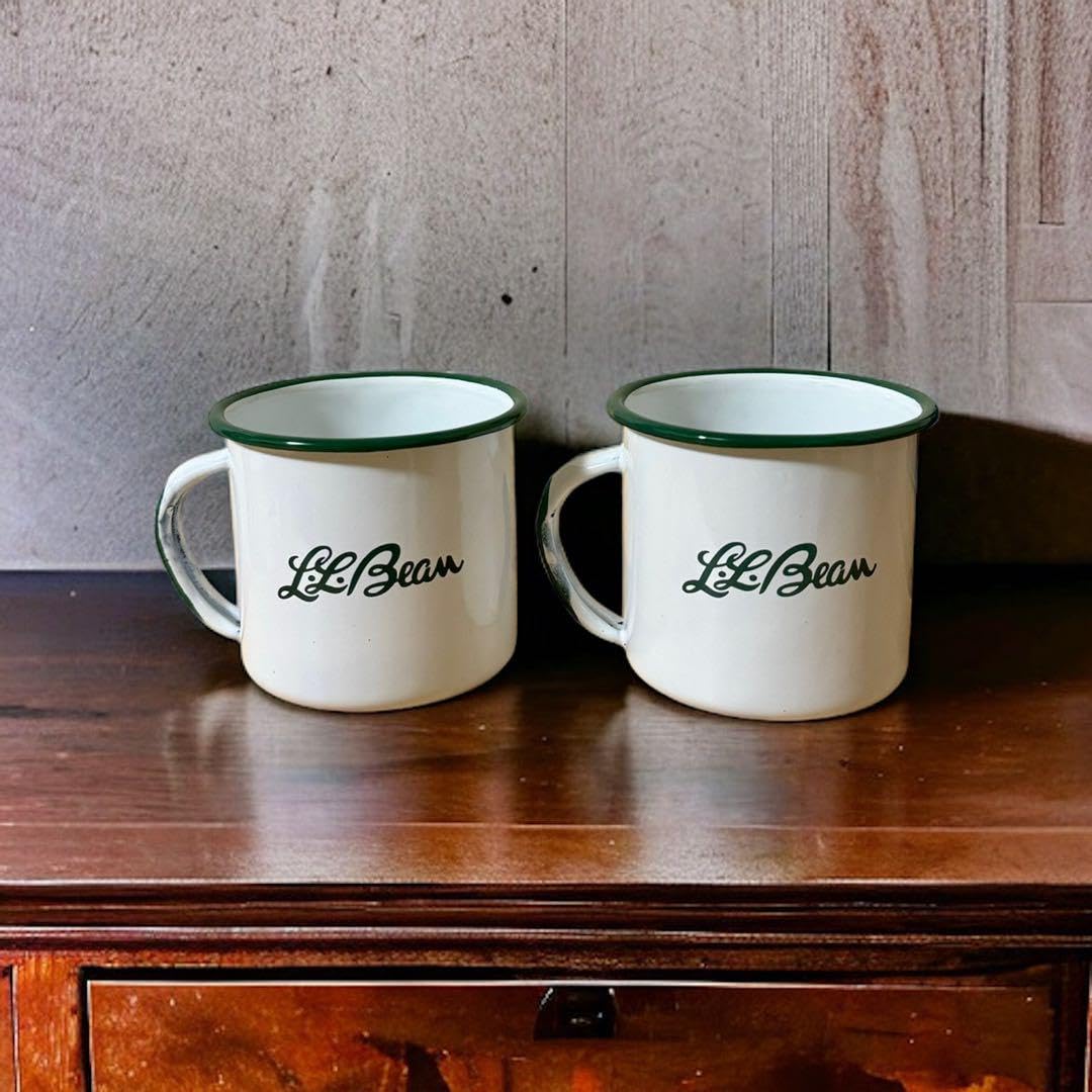LL Bean ロゴ入り マグカップヴィーンティージ LL Bean ロゴ入り マグカップヴィーンティージ