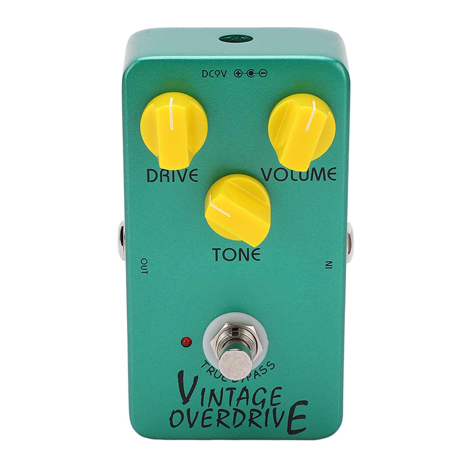 Pedal Overdrive, JF‑01 metal true bypass clásico tubo Screamer pedales para guitarrista para guitarra eléctrica