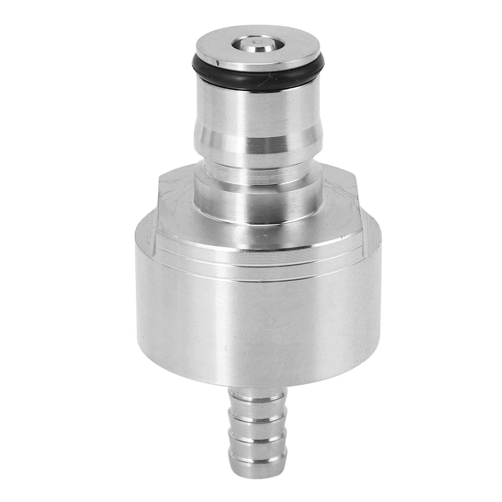 2 pezzi / Lot 304 in acciaio Carbonation Cap 5/16 pollici Barb, Lock Typ, Fit Soft Drink PET Bottiglie Homebrew Kegging