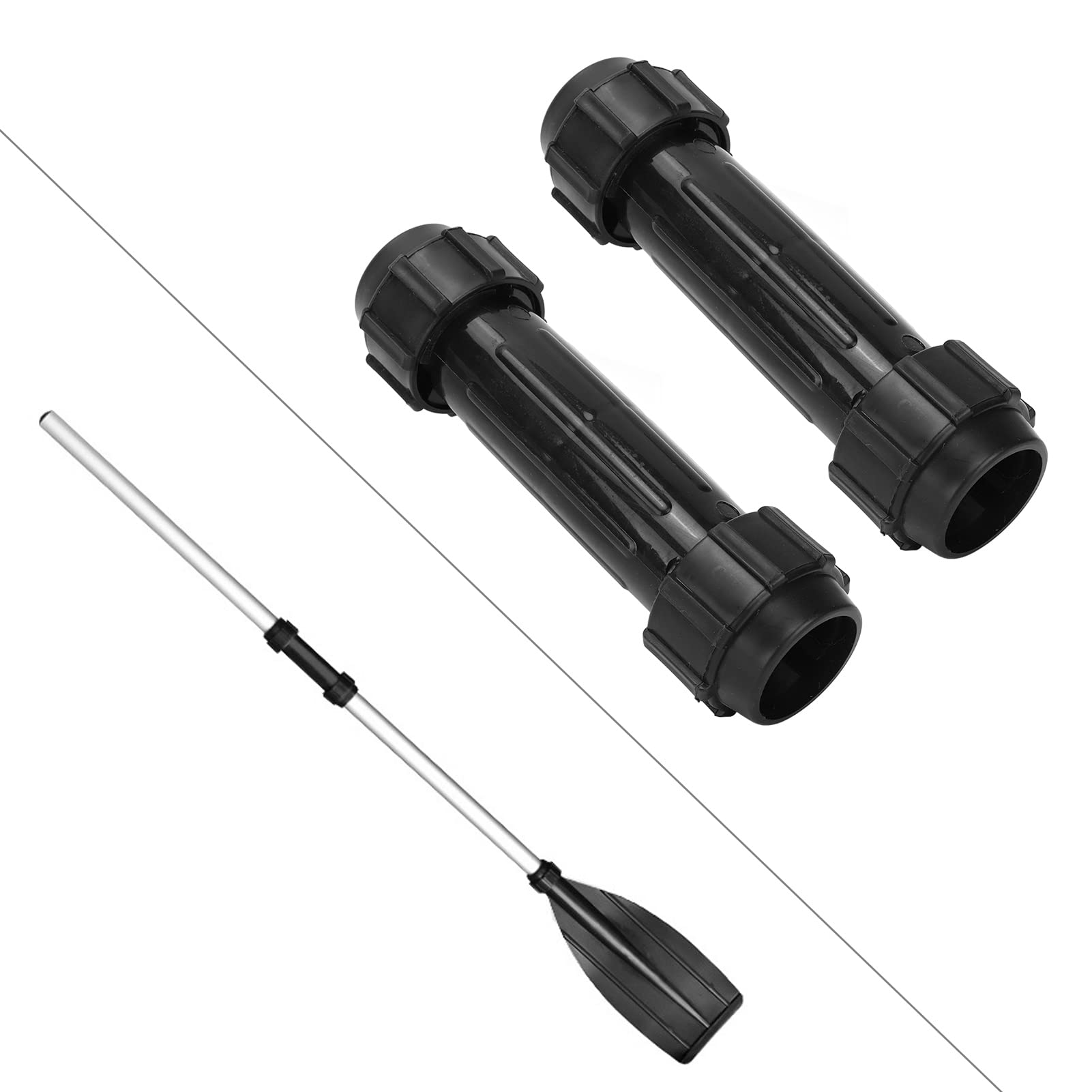 Akozon Conector de Paleta para Kayak, 2 Uds., Conectores de Eje de Remos de Plástico para Bote Inflable