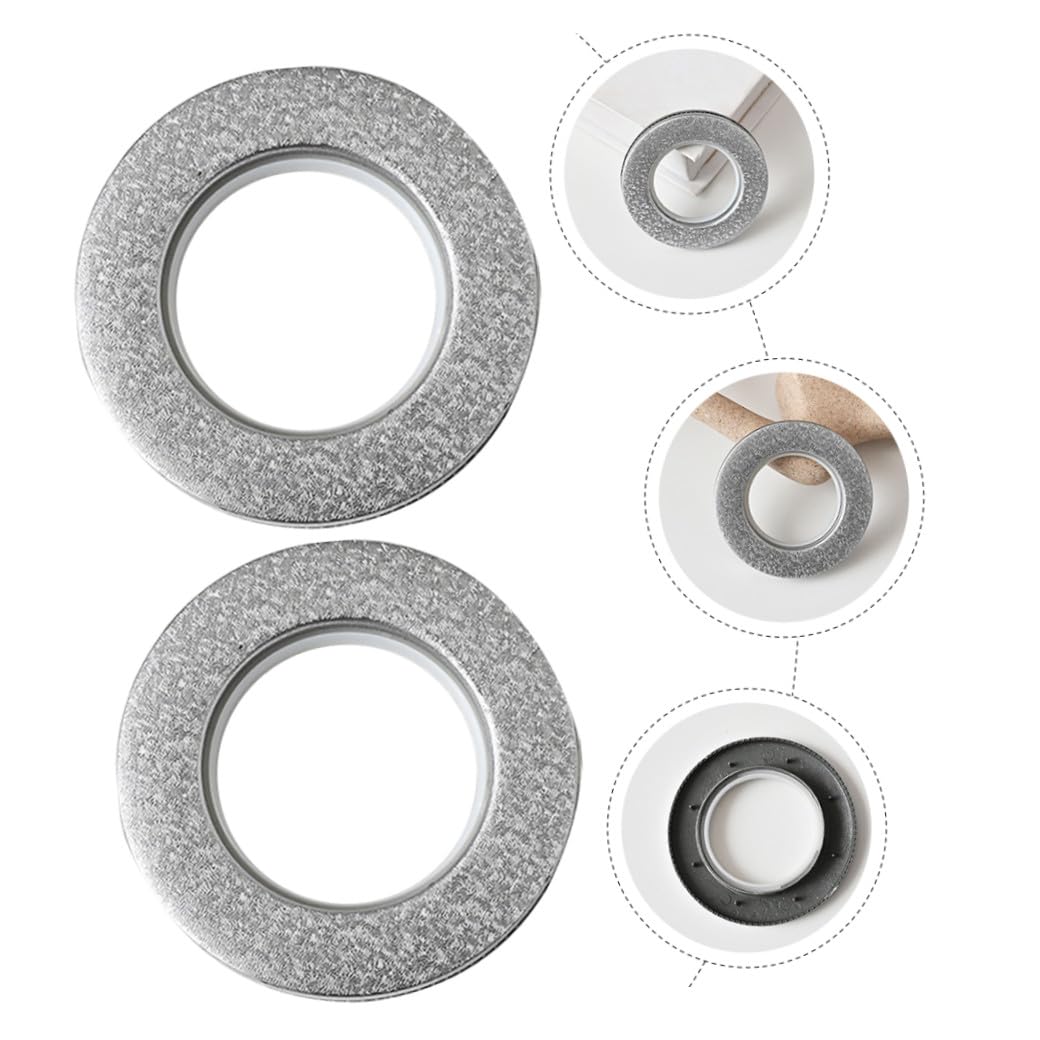 LIFKOME 20pièces Anneaux Œillets pour Rideaux De Design Élégant Et Flexible Compatible avec Styles De Décoration Intérieure Faciles à Installer Utiliser
