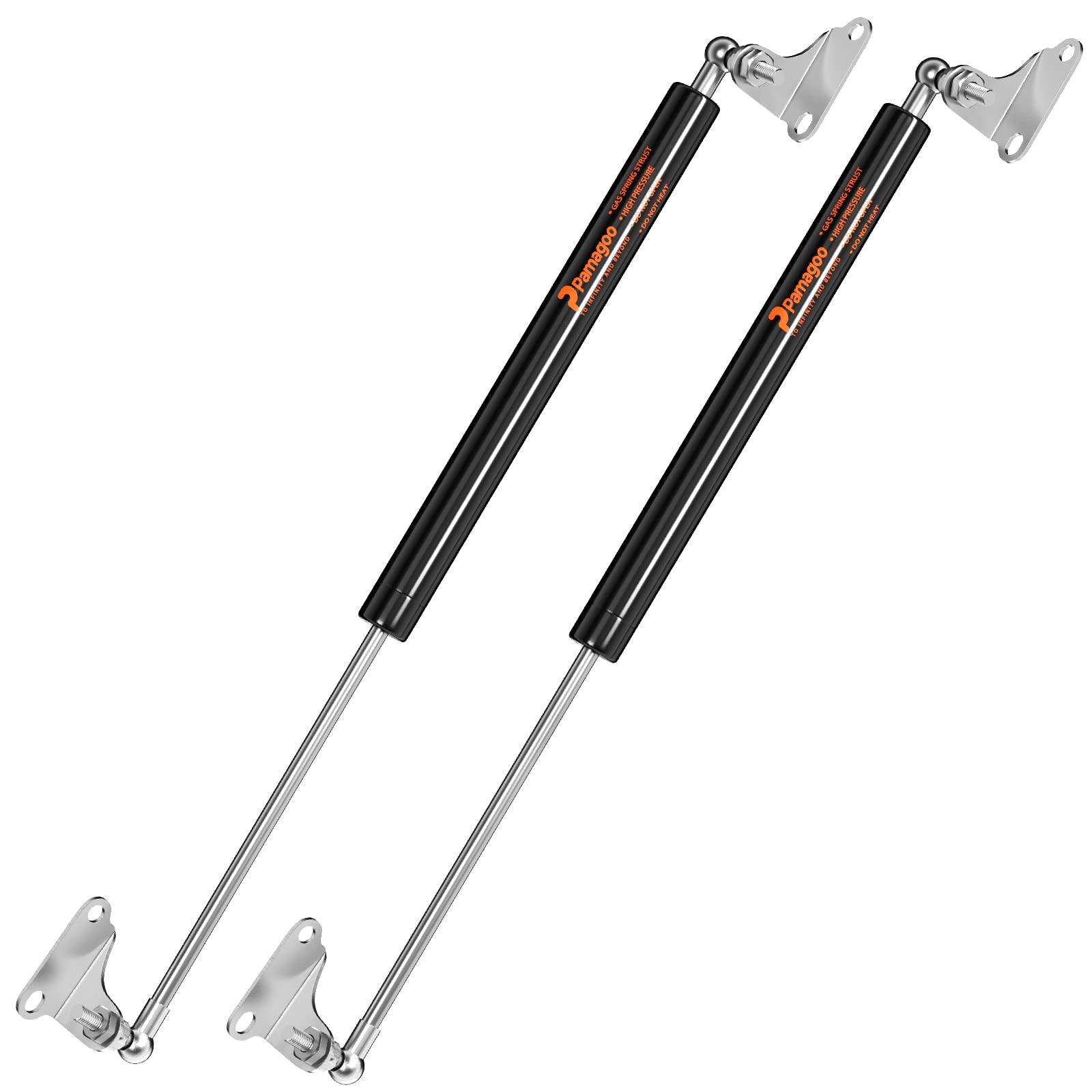 PAMAGOO 20 inch Gas Strut 100 lbs 445 N Per Prop Gas Spring Shock with
