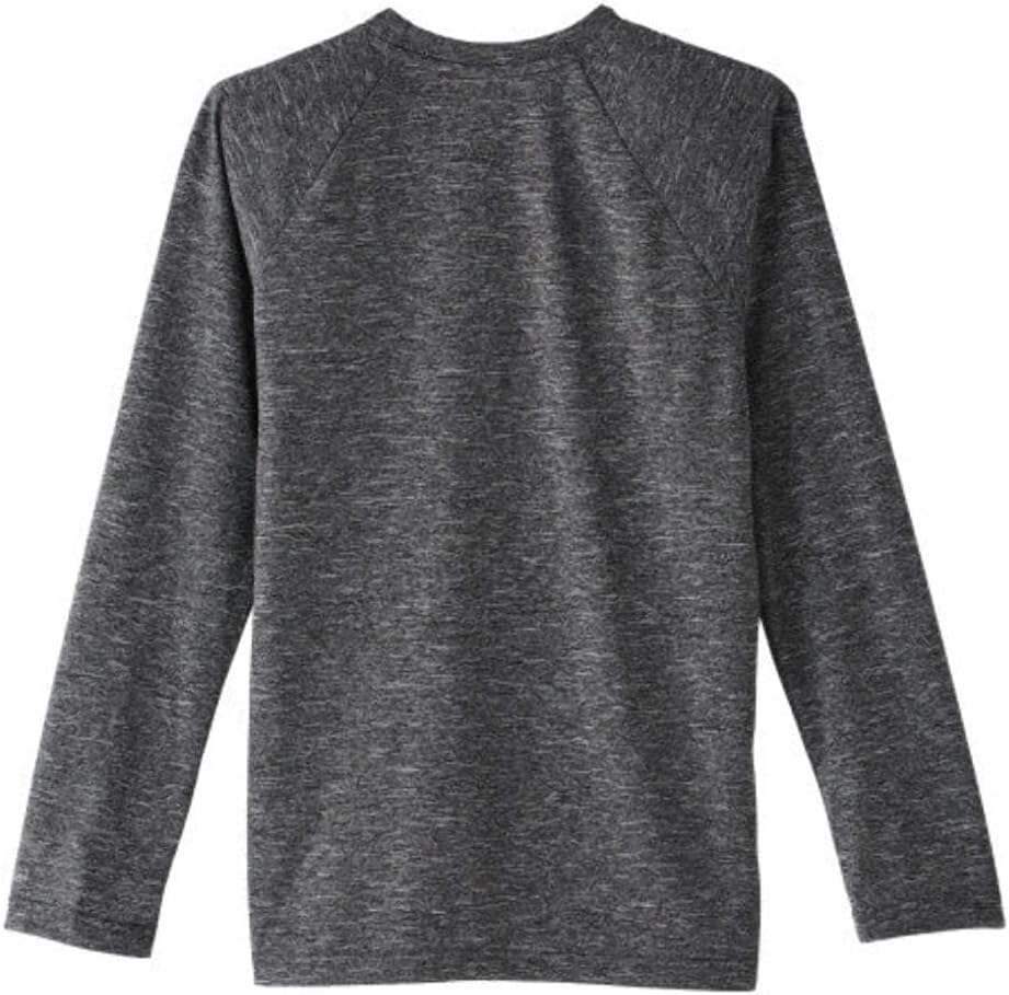 Nike Boy's Long Sleeve Hydroguard (Little Kids/Big Kids) Black LG (14-16 Big Kid)