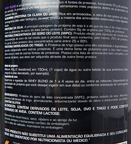 Whey Blend (900G) - Sabor Baunilha, Max Titanium