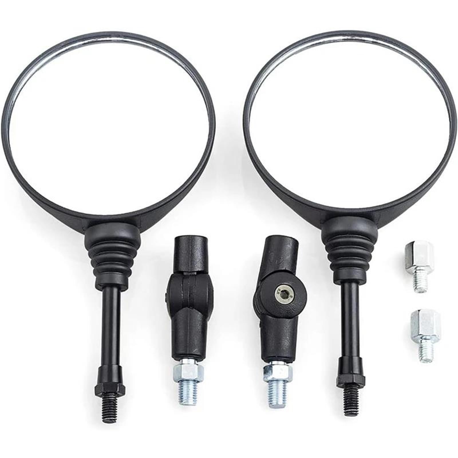 Espejos retrovisores para motocicleta Fatboy y Sportster con tornillos de montaje incluidos