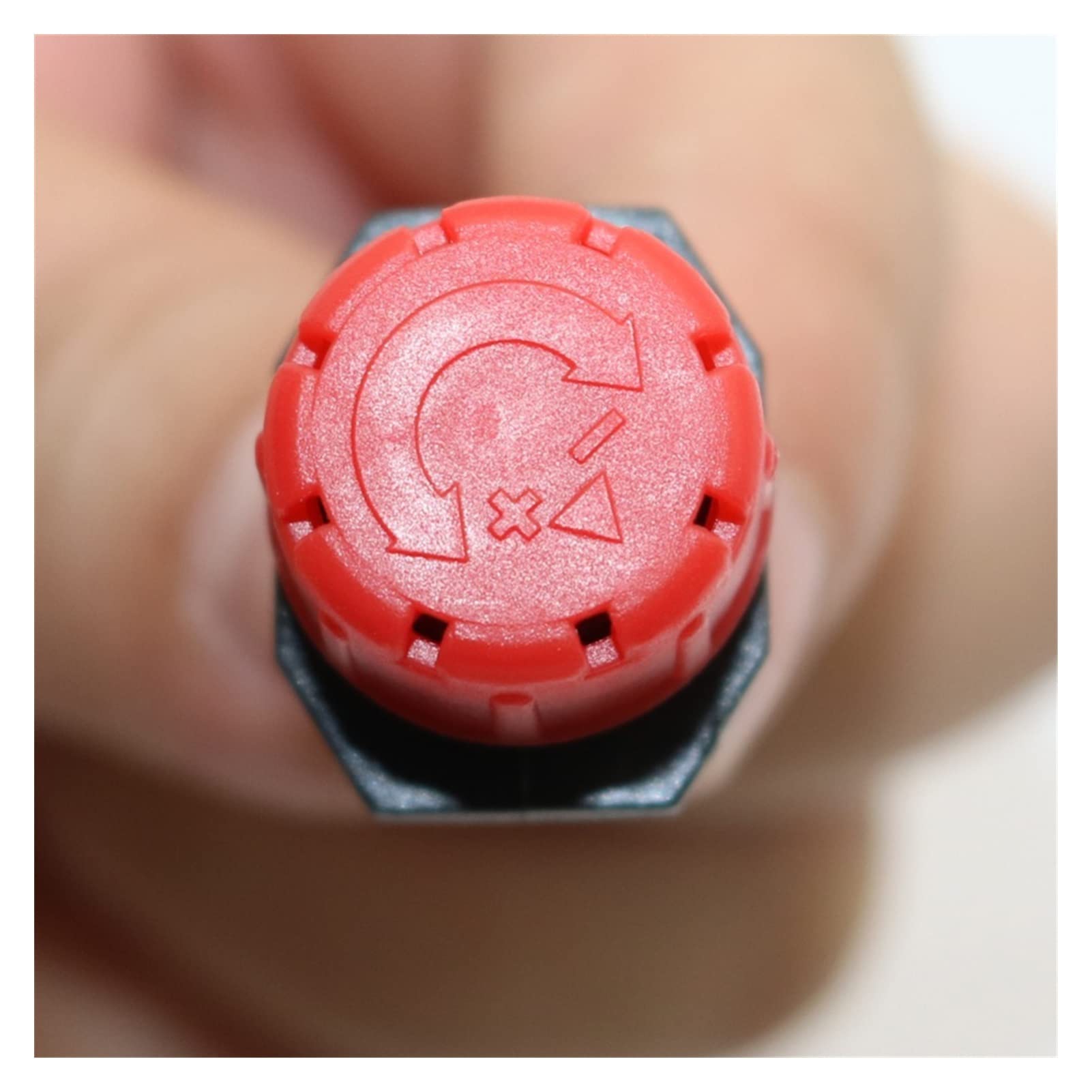 Zubehör für Tropfbewässerungssysteme für den Verstellbarer Dripper for Garten Landwirtschaftsbewässerung Bewässerung Gewächshaus Micro Tropf Bewässerung Dripper 1000 Stück (Color : Red)