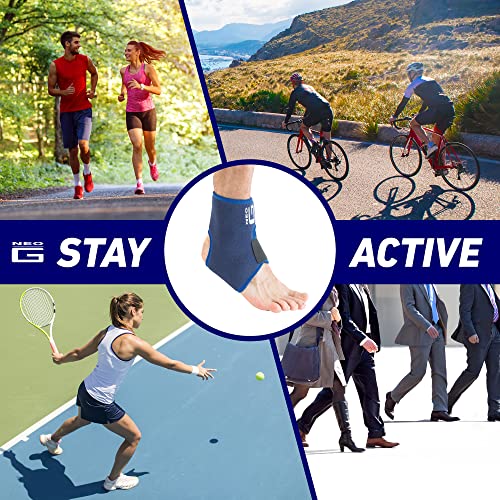 Neo-G Adjustable Ankle Brace for Sprains, Weakness, and Arthritis - One Size Medical Support Device