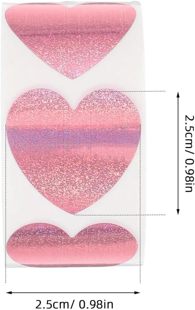 Tanning Stickers 2Roll Body Tanning Heart Stickers Sun Tan Labels Self Adhesive Waterproof Premium Material Quick Stick for Parties Malls Stores