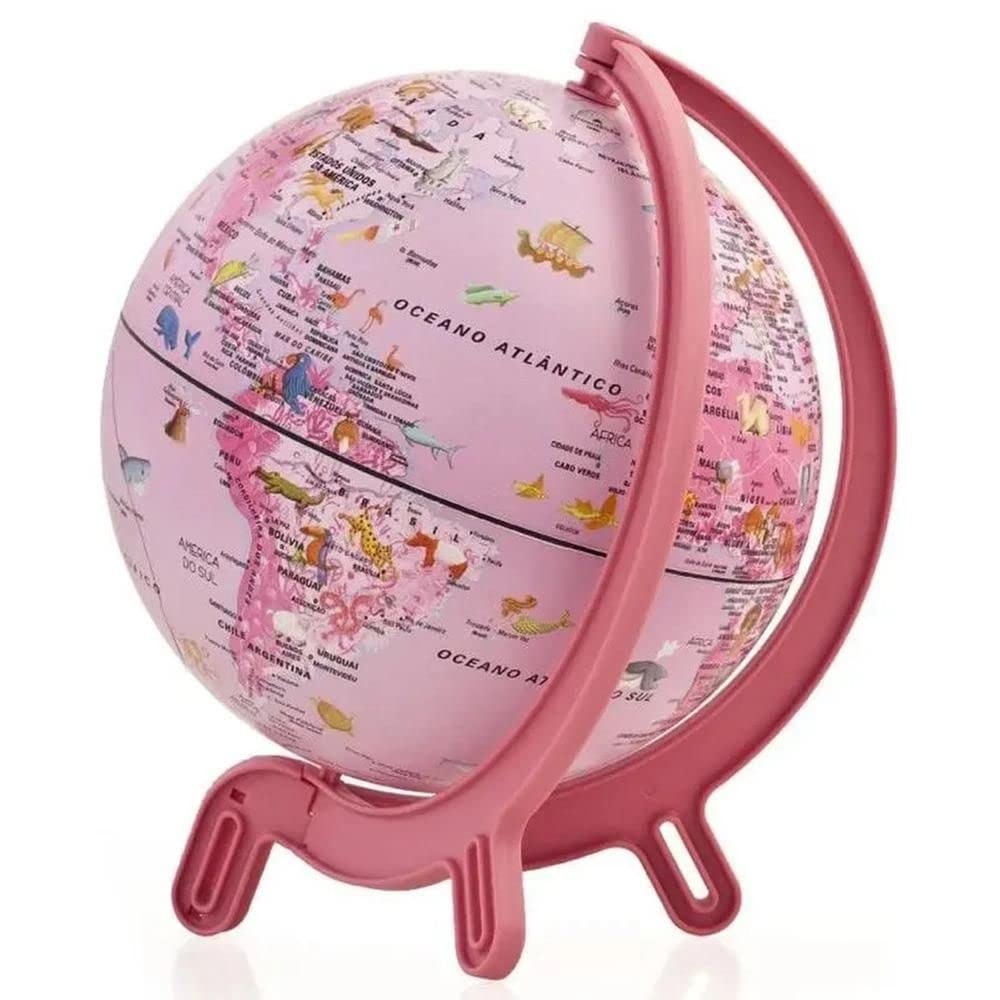 Mini Globo Giacomino Pink Zoo 16 : Amazon.com.br: Papelaria e