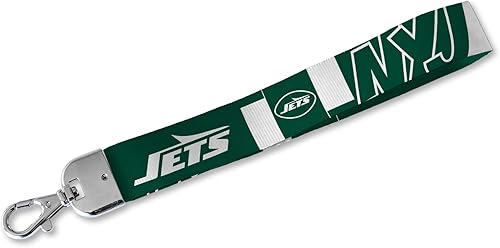 Miniatura 26 de Rico Industries NFL Football Correa Estándar de Muñeca Llavero, Linda Correa de Muñeca para Llaves de Coche, Distintivo de ID, Tarjeta, Billetera