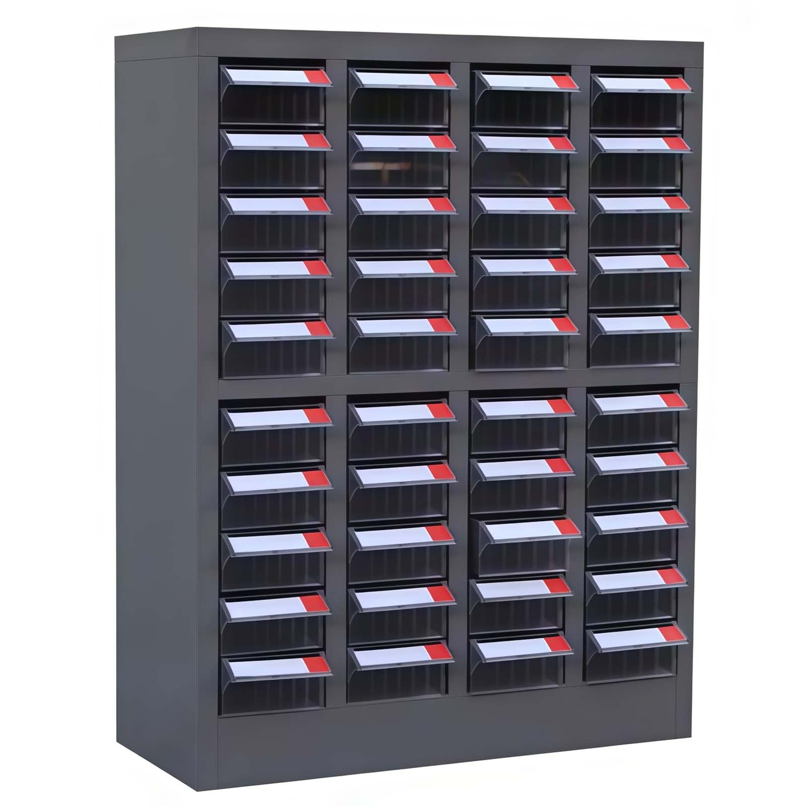 Organiseur de pièces de quincaillerie avec étiquettes autocollantes pour le bureau et la maison – Solution de rangement essentielle pour petits articles et accessoires
