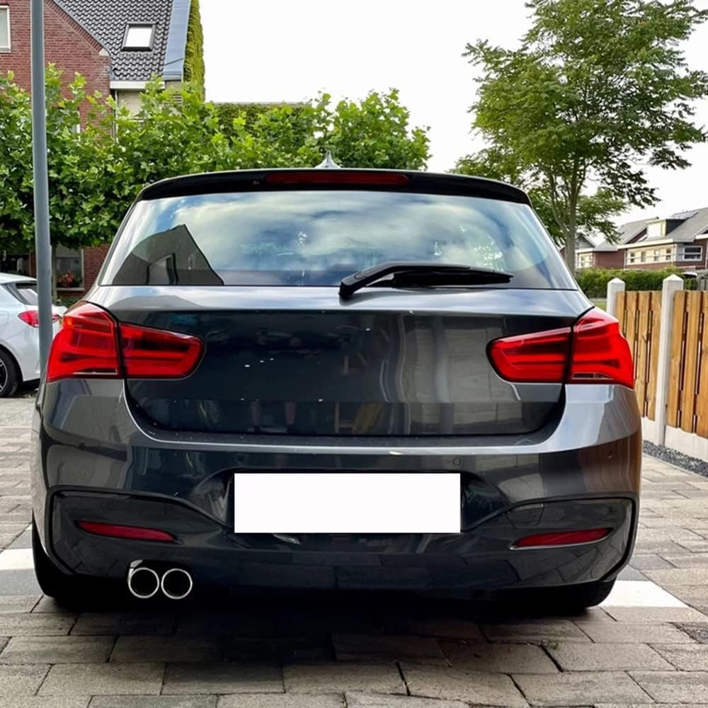 Auto Auspuff Endrohr für BMW 1 Series F20 118i 120i, Verchromte Edelstahl Auspuffrohrspitze Auspuff Schalldämpfer Spitze Schwanz Kehle Auspuffanlage Styling Ersatzzubehör,A/118i