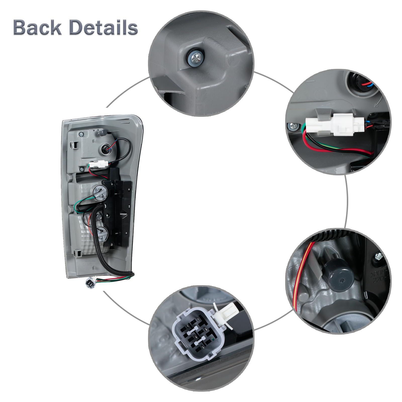 Amazon.com: JESYMBX Tail Light For Isuzu Dmax Yukon Utah 2012-2016